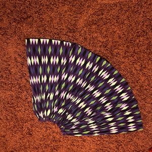 Purple harlequin Jenny skirt